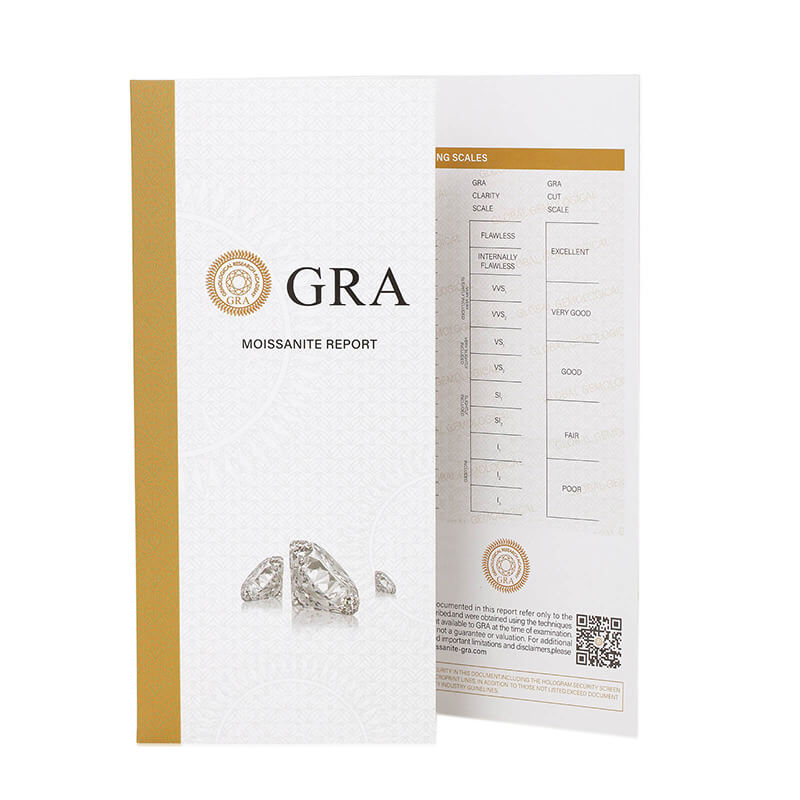 2 Carat Heart Cut Moissanite Ring With 2 Custom Names