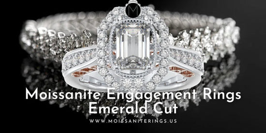 The Beauty of Moissanite Engagement Rings: An Emerald Cut Edition