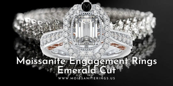 The Beauty of Moissanite Engagement Rings: An Emerald Cut Edition